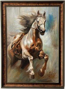 تابلوی اسب اثر ثمین پناهی آذر