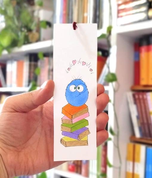 نشانگر کتاب «دل‌باخته کتاب»